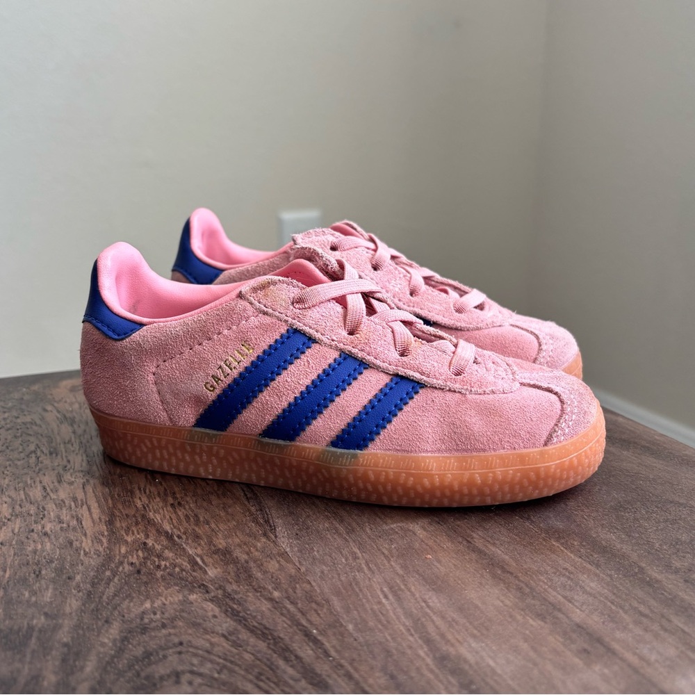 Toddler Girls Gazelle Adidas Sneakers, 9